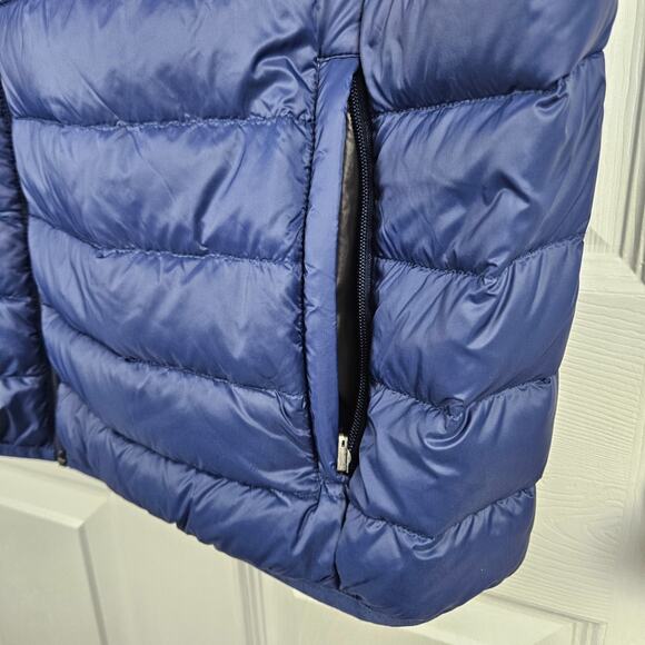 Hawke & Co Mens Duck Down Puffer Vest Size 2XL Sport Performance Blue Nylon - Picture 4 of 5